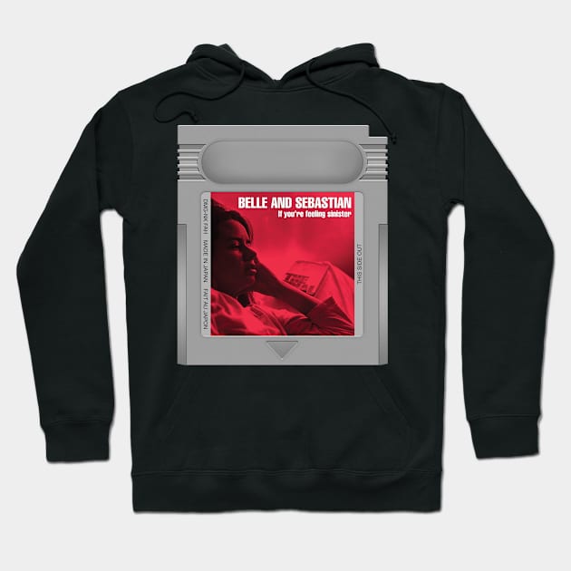 If You're Feeling Sinister Game Cartridge Hoodie by PopCarts